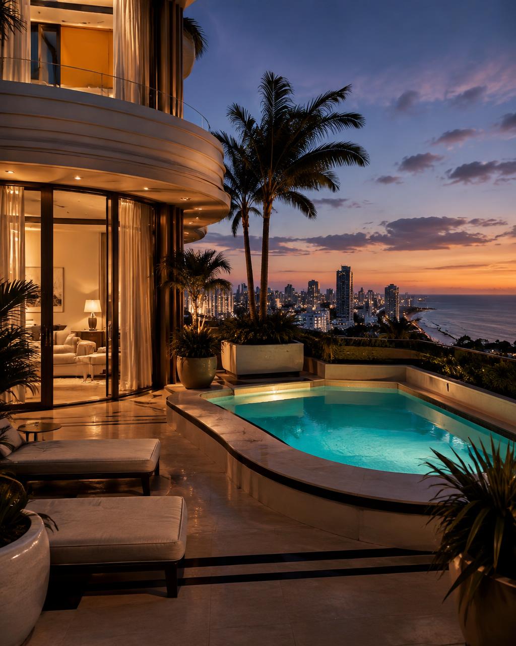 Meridian Penthouse, Miami Beach, USA